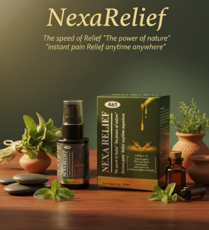 NexaRelief – Ayurvedic Pain Relief Oil | Instant Relief for Joint & Muscle Pain